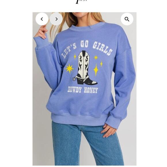 LE LIS Collection Women’s Crewneck Sweater / Size-Large - Picture 11 of 12